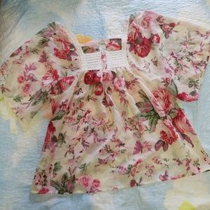 ALLOY floral blouse